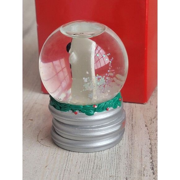 Mickey Mouse mini snow globe 75 years of fun xmas figure - Picture 3 of 6
